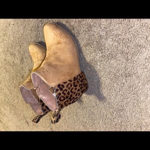 Leopard Booties